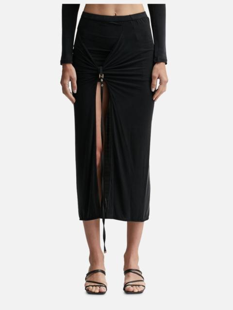 JACQUEMUS LA JUPE PAREO CROISSANT