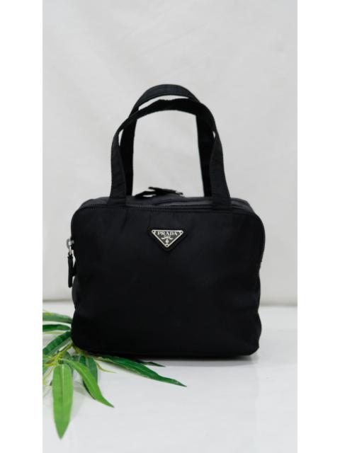 vintage Prada cosmetic/travel bag Black nylon