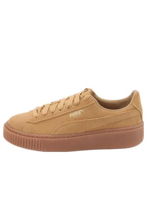 PUMA (WMNS) PUMA Suede Platform SD 'Oatmeal' 364718-01