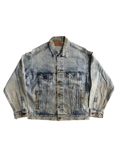 Levi's VERY RARE VINTAGE JACKET DENIM JEANS LEVIS ACID WASH