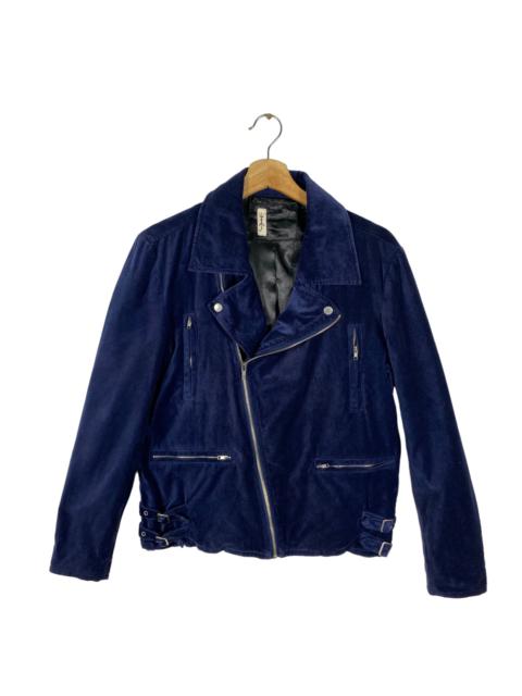 Other Designers Vintage - Vintage Hikari Shoji Valvet Double Collar Jacket M Size