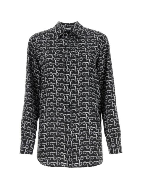 Burberry Printed silk shirt