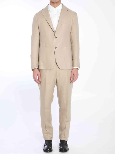 TAGLIATORE - Tagliatore Men Linen Two-Piece Suit