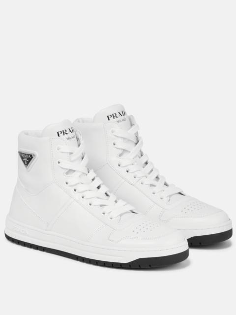 Prada Leather high-top sneakers