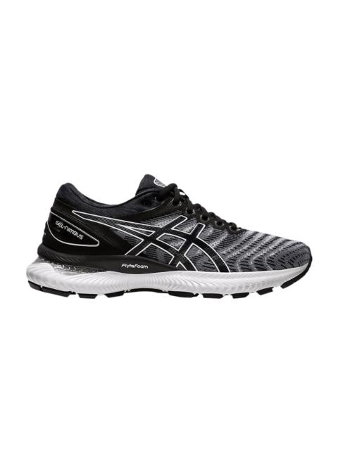 Wmns Gel Nimbus 22 'White Black'
