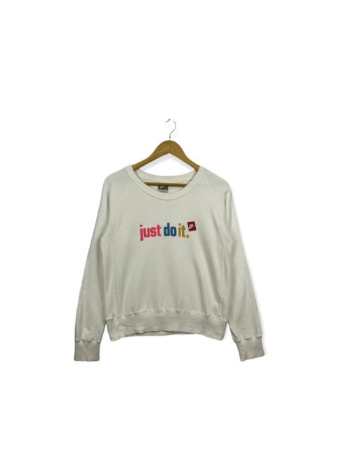 Nike Nike Just Do It Multicolour Spellout Sweatshirt
