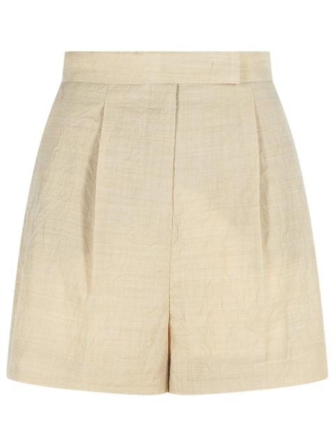 Max Mara 'Abisso' Beige Fine Wool Pants Women