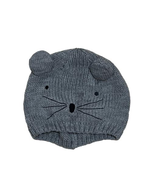 Other Designers Divided - Designer Divided Mad Face Bear Grey Beanie