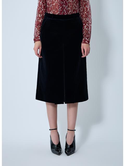 SAINT LAURENT Saint Laurent Women Tailored Cropped Cotton Pants