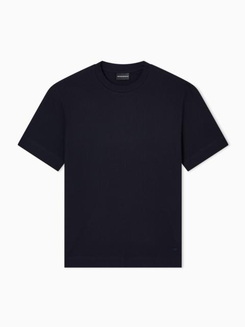EMPORIO ARMANI ASV US EXCLUSIVE JACQUARD JERSEY T-SHIRT