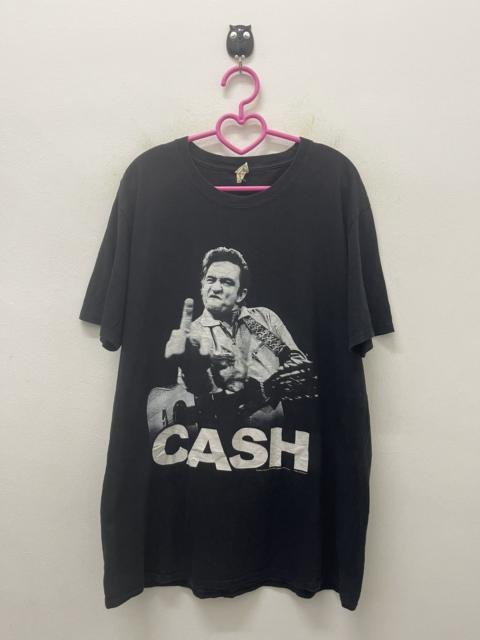 Other Designers Band Tees - Rare JOHNNY CASH Middle Finger by Jim Marshall