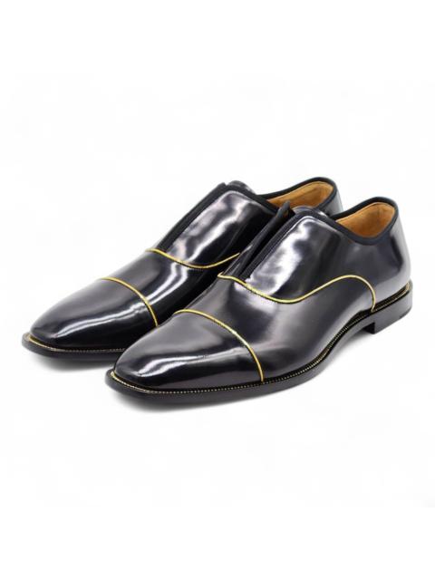 Christian Louboutin Alpha Male Patent Leather Oxford Shoes Black EU 44 US 11