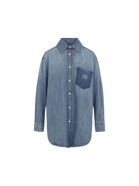 Miu Miu Miu Miu Denim Shirt Women