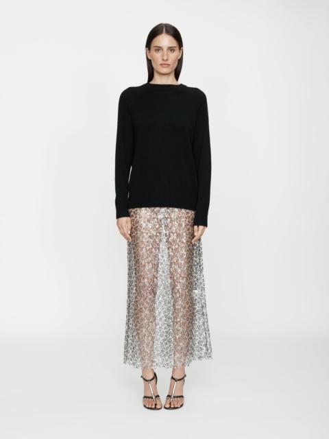 CHRISTOPHER ESBER Sequinned Lace Column Skirt