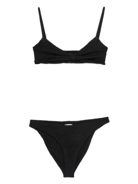 Hunza G Hunza G HUNZA G ALICIA BIKINI SET BLACK