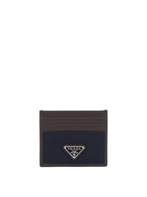 Prada Prada "speedrock" Cards Holder In Leather