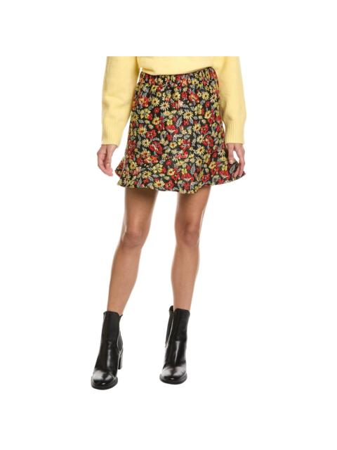 GANNI GANNI 3D Jacquard Mini Skirt