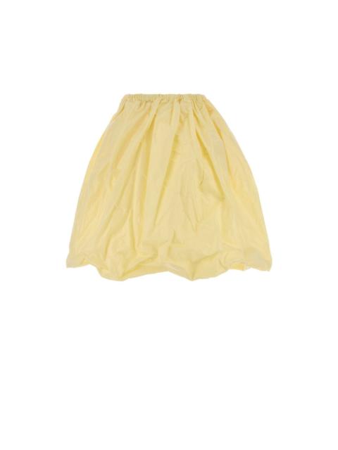 Prada PRADA Yellow Taffeta Skirt New And Authentic (Women's size:I