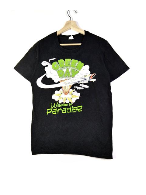 Other Designers Band Tees × Vintage - Green Day Welcome To Paradise Band tee