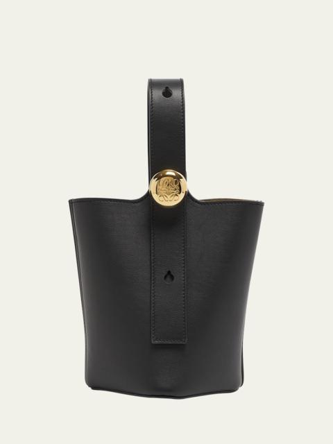 Loewe Mini Pebbled Leather Bucket Bag