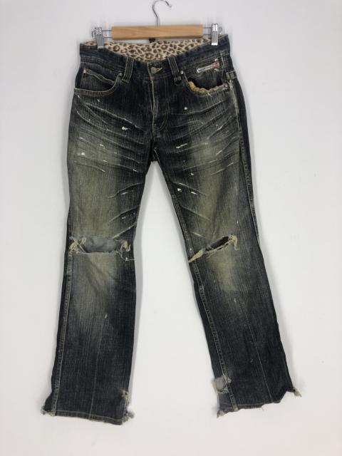 Other Designers Hype - Distressed Unbrand Denim Ripped Denim Women Jeans