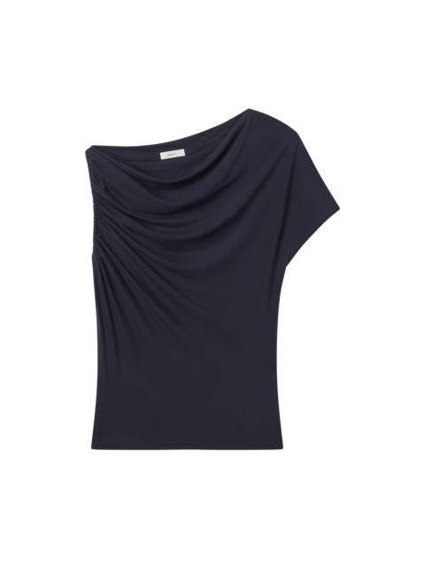 A.L.C. Halle One Shoulder Tee