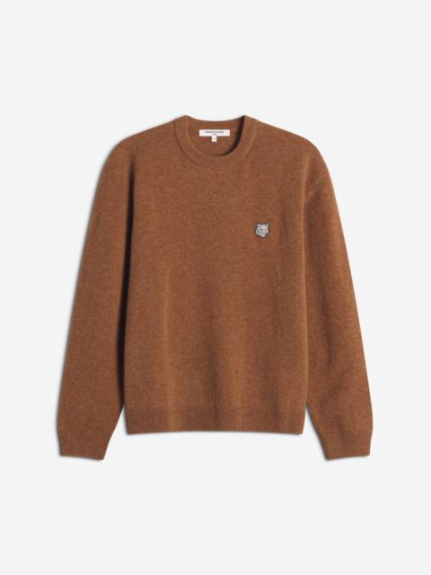 Maison Kitsuné FOX HEAD LAMBSWOOL COMFORT JUMPER