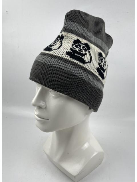 Other Designers vintage panda beanie hat made in japan tc40