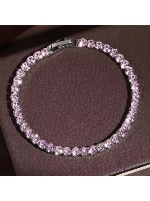 Other Designers Diamond Ice Bracelet Link Jewelry Chrome Casual Chain Cuff
