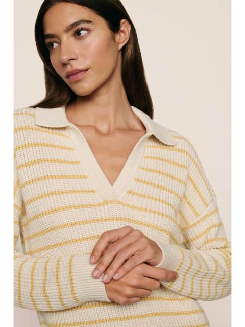 eberjey Coastal Cotton Sweater Polo