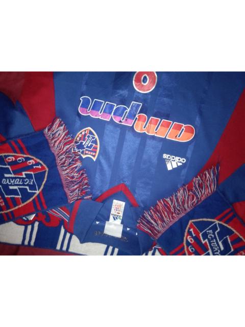 adidas ⚽🇯🇵 VTG 2001 FC Tokyo jersey J-League Japan + Scraft Mafla