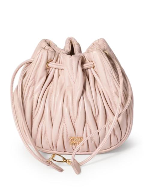 Miu Miu POUCH IN NAPPA MATELASSE`