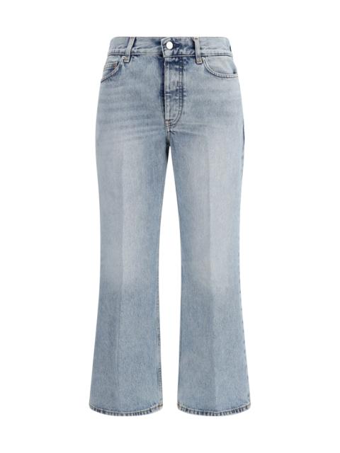 TOTEME Toteme Cotton Flared-hem Jeans