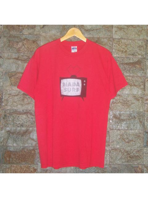 Very Rare - 00s Nada Surf Vintage Double Stitch