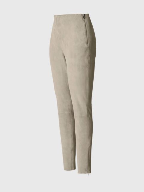 MACKAGE NAVI-SU Fitted Lamb Suede Legging