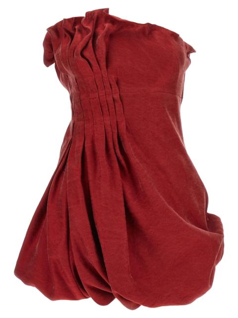 MAGDA BUTRYM Magda Butrym Women Asymmetrical Dress With Pleats