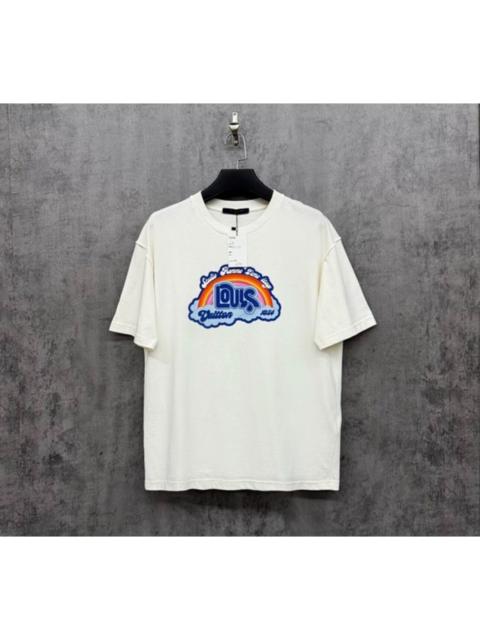 Louis Vuitton Louis Vuitton Casual Short-Sleeve T-Shirt with Lv Logo