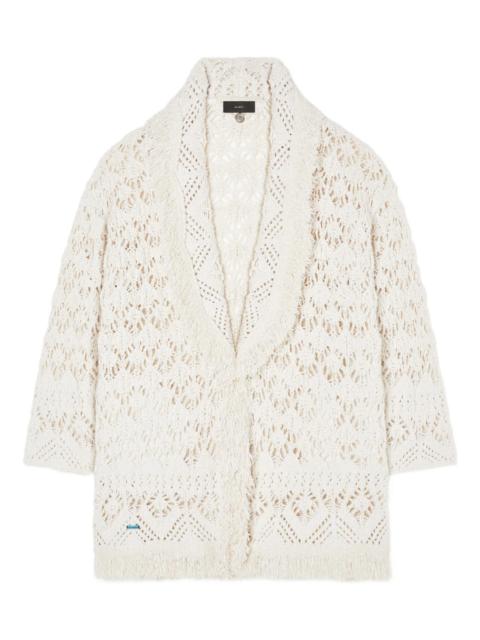 Alanui Alanui Lagoon Romance Fringed Cardigan