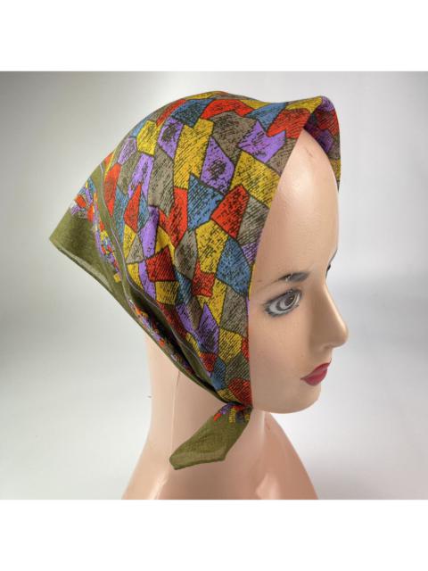 Other Designers Vintage - CHRISTIAN DIOR BANDANA HANDKERCHIEF NECKERCHIEF HEADBAND