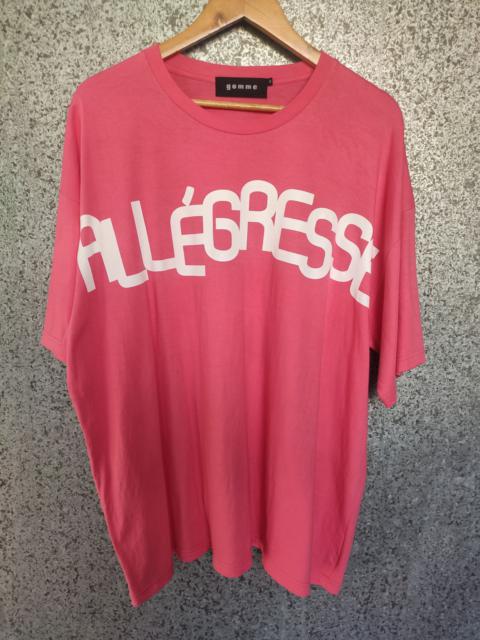 Other Designers Gomme Homme - Gomme t shirt oversized