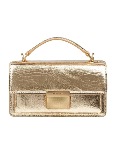 Golden Goose Golden Goose Venezia Small Handbag In Gold Color Leather