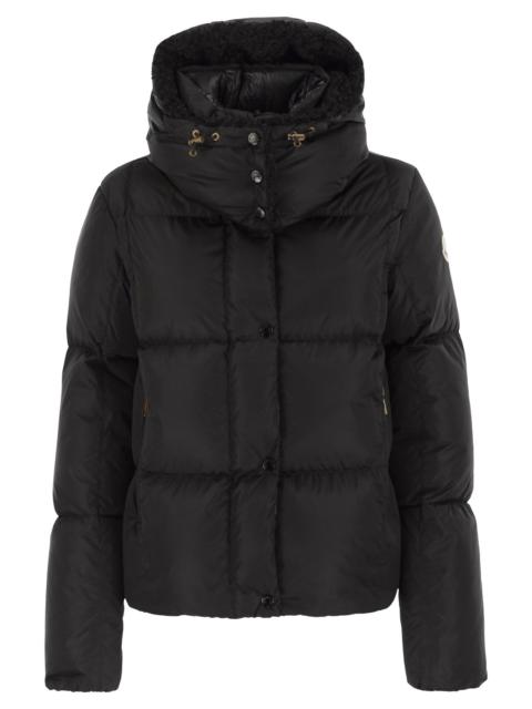 Moncler Women Castelnou - Short Down Jacket With Hood And Square Quilting