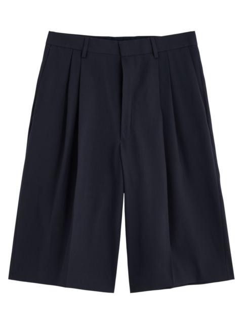 Dries Van Noten Panrom Wool Shorts