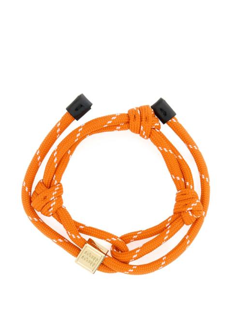 Miu Miu Miu Miu Women Orange Fabric Bracelet