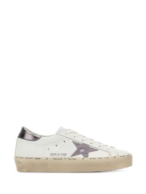 Golden Goose Golden Goose Deluxe Brand Women White Hi Star Sneakers