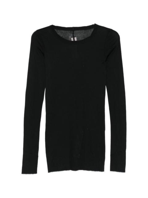 Rick Owens Cotton semi-sheer t-shirt