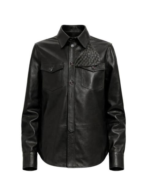 Bottega Veneta Bottega Veneta Women Leather Shirt
