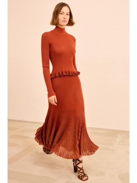 ULLA JOHNSON Vera Midi Skirt