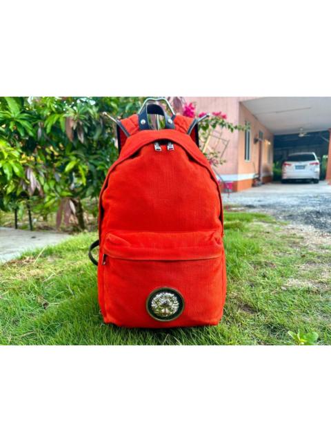 VERSACE Authentic Versace Versus Lion Head Medium Backpack