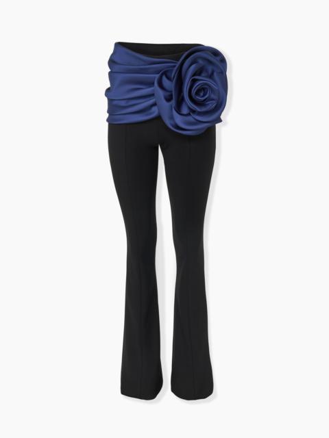 CAROLINA HERRERA Rosette-Sash Bootcut Pant